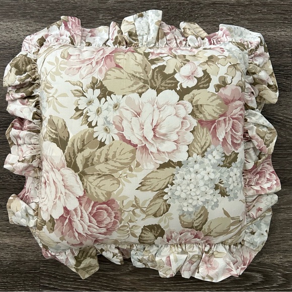 Cuddledown Bedding Cuddledown Floral Cotton Twin Duvet Cover